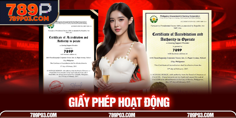 Định nghĩa rõ ràng về giấy phép hoạt động Định nghĩa rõ ràng về giấy phép hoạt động