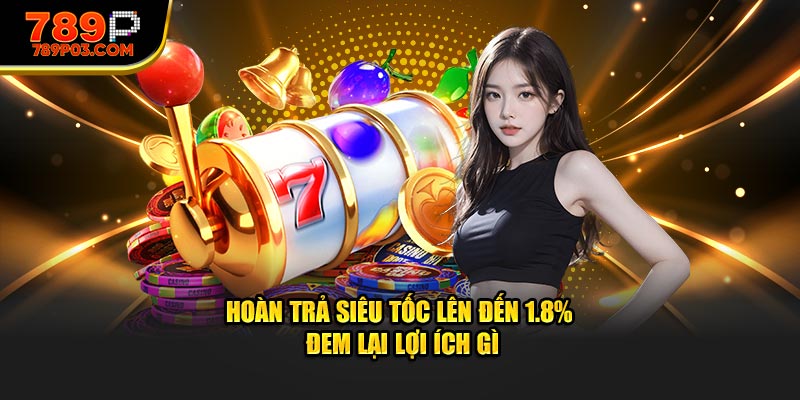 Hoàn trả siêu tốc lên đến 1.8% đem lại lợi ích gì?